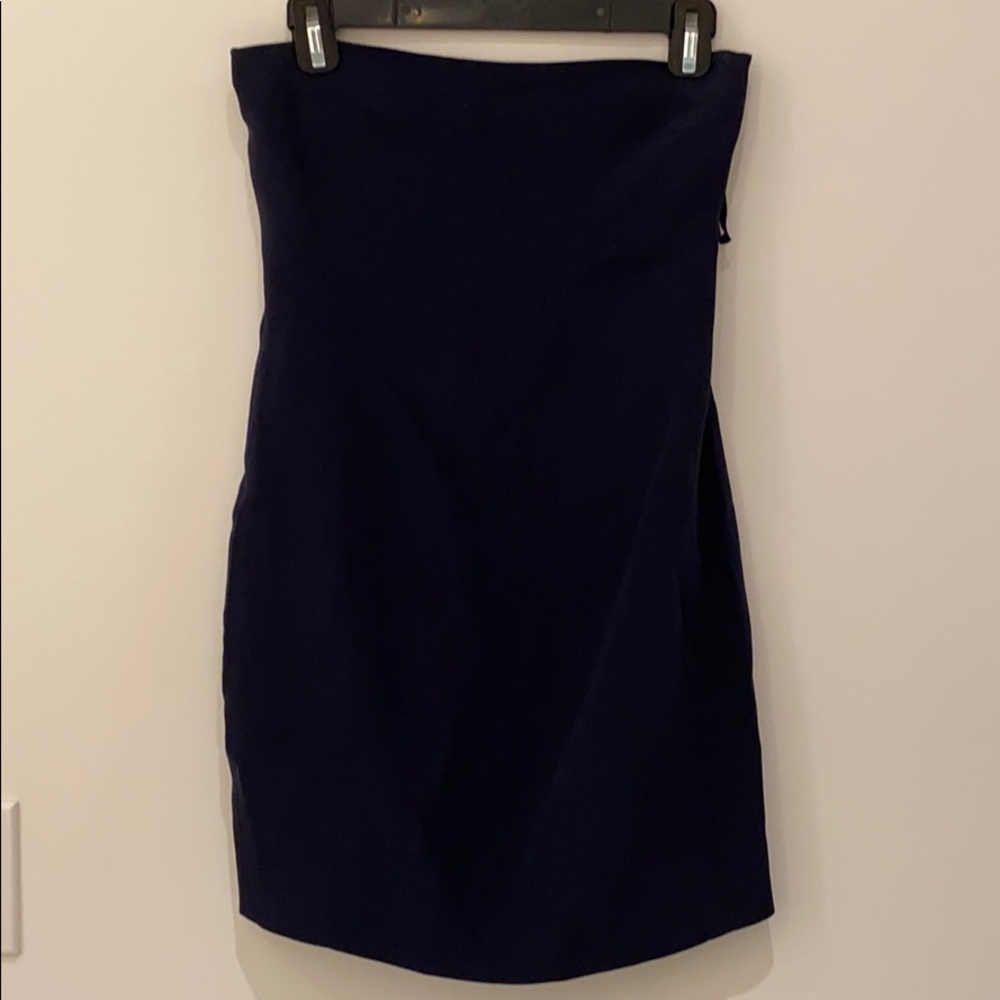 Jenni Kayne navy blue, sexy strapless dress!